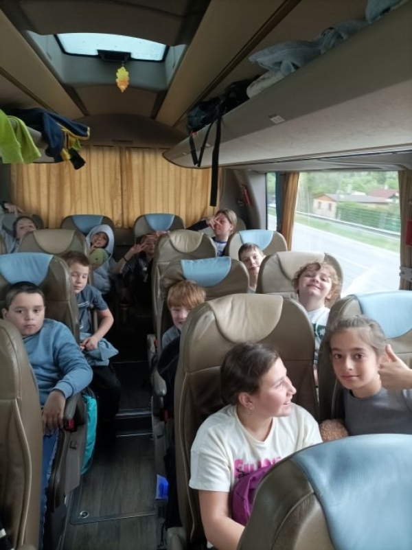 Škola v přírodě 1. den